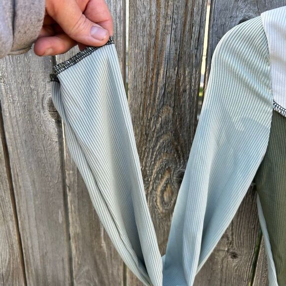 NWT SHEIN shirt fitted long sleeve crop size medium - Picture 4 of 7